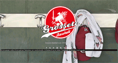 Desktop Screenshot of grossetobaseball.it